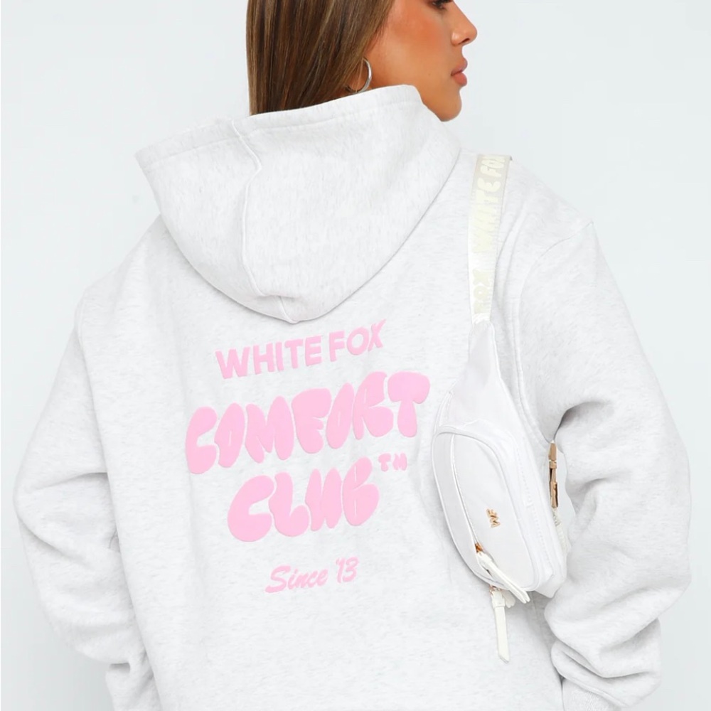 White Fox Boutique comfort club hoodie
